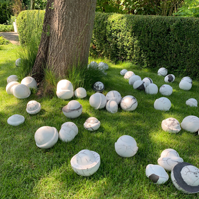 natur installation keramik