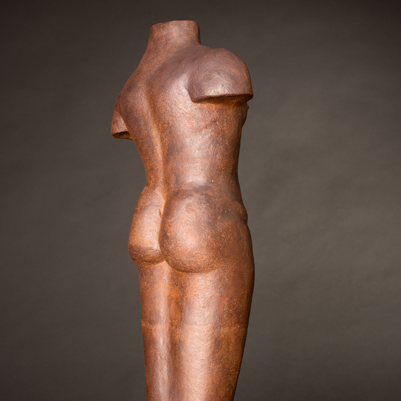 Simon Hof: grosser Männertorso, Bronze