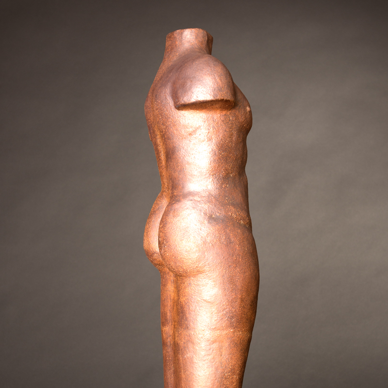 Simon Hof: grosser Männertorso, Bronze