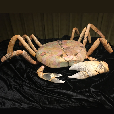 Keramik krabbe rießig